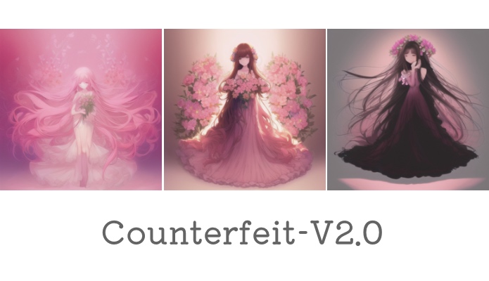 イラスト生成　Counterfeit-v2.0